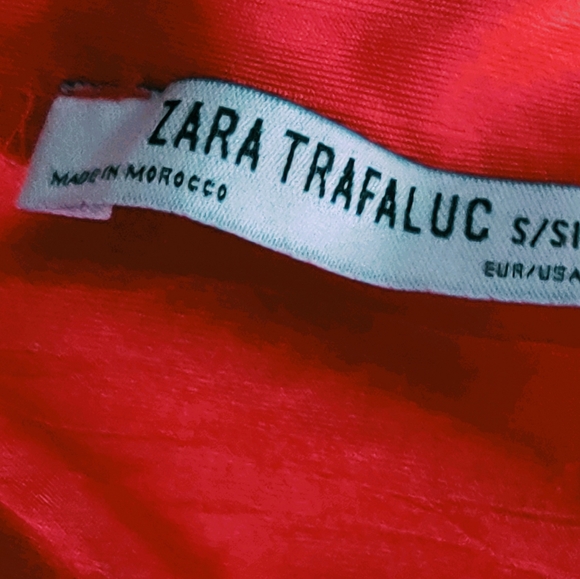 New ZARA Red Skirt - Picture 4 of 6